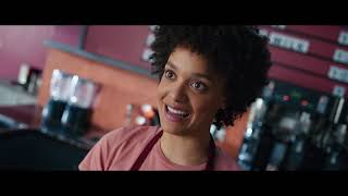 Free Guy Clip 2 1080p: Guy asks for a cappuccino instead of Coffee