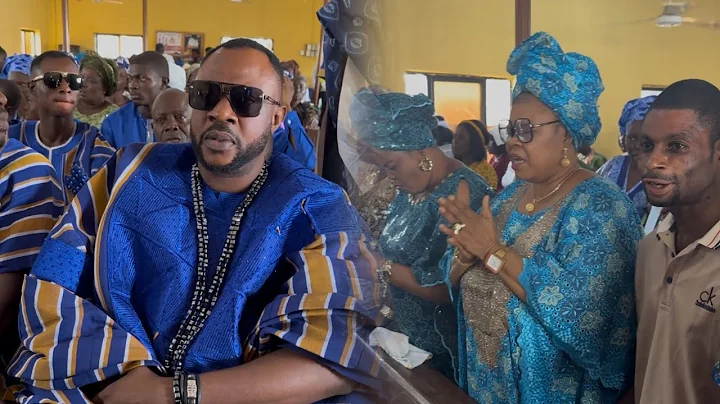 PEJU OGUNMOLA’S SURPRISE VISIT TO ODUNLADE ADEKOLA  DURING HIS FATHER BURIAL THANKSGIVING IN EKITI