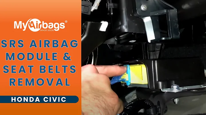 How to Remove SRS Airbag Module & Seat Belts on Honda Civic  | MyAirbags
