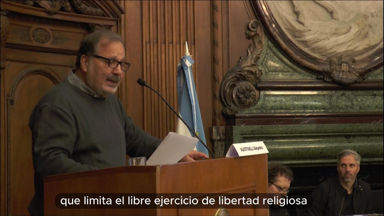Alejandro Agostinelli- Discriminación y Criminalización por Razones Religiosas y Espirituales.