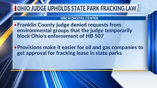 Judge denies request to block law expediting fracking in Ohio state parks