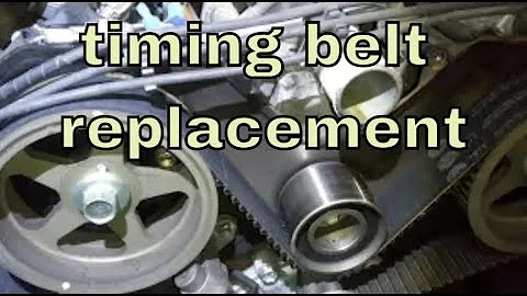 Toyota 4runner/tacoma 3.4L timing belt replacement