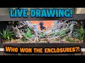 Snake Discovery Enclosure Live Drawing!