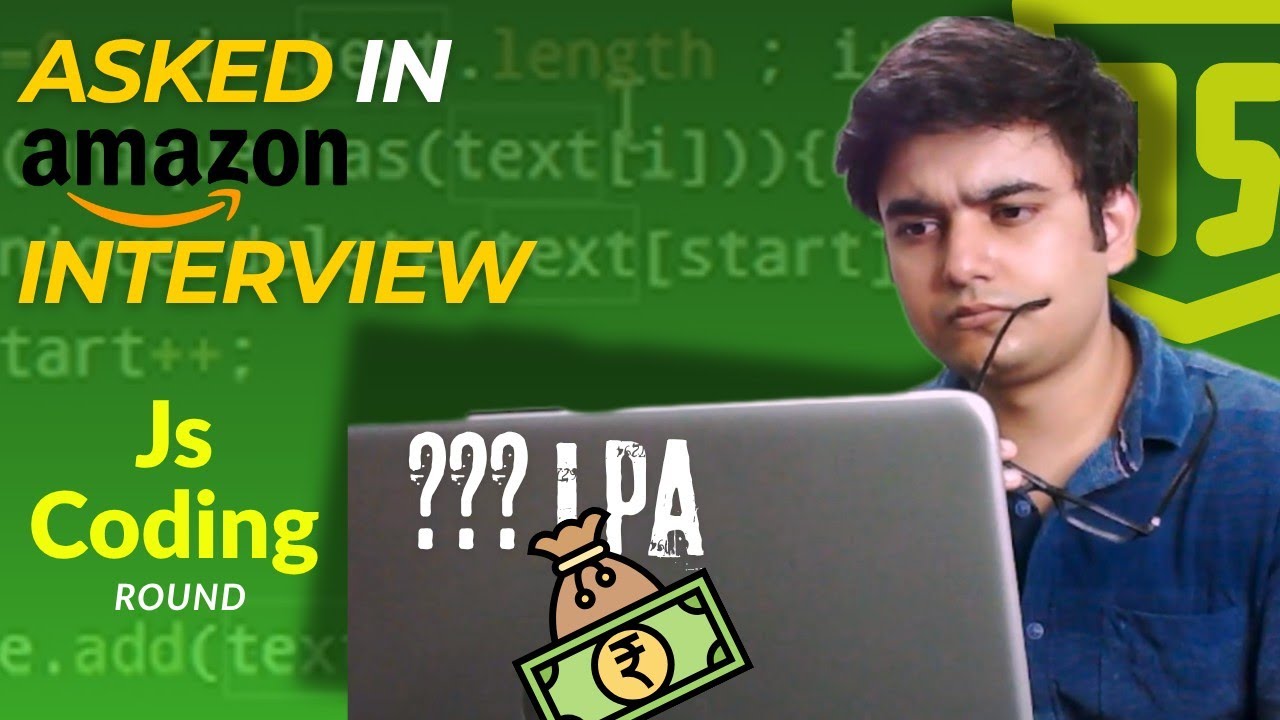 Amazon Interview Coding Question 💻 | Real Example + Solution - YouTube