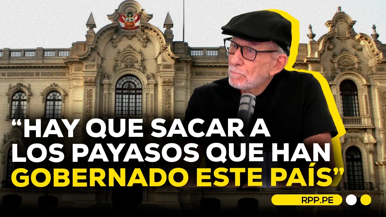 Ricardo Belmont: “Hay que sacar a los payasos que han gobernado este país” #ADNRPP