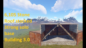 Rust Building 3.0 Cheap roof stacked solo base
