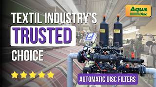 Automatic Disc Filters for the Textile Industry