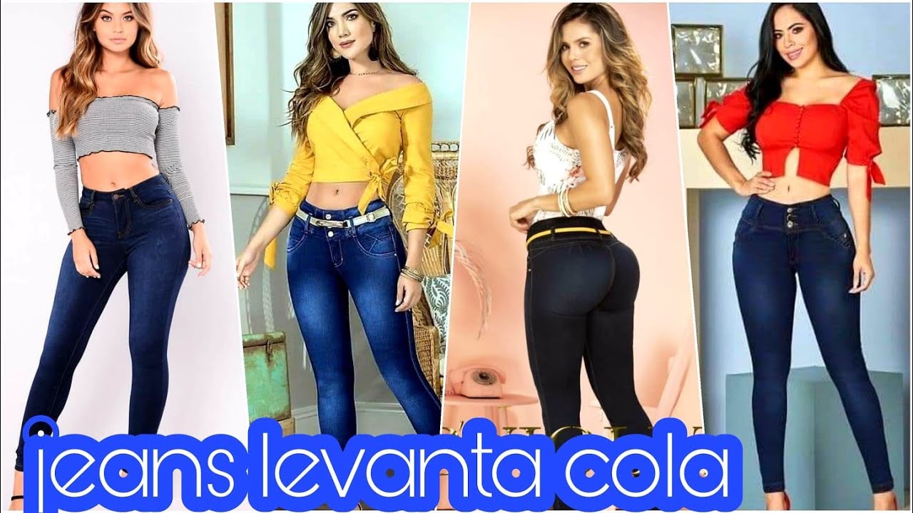 jeans COLOMBIANOS| LOS MEJORES #LEVANTACOLA @VICKYORTIZ - YouTube