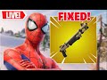 🔴 HUGE Fortnite Weapons UPDATE *LIVE* Chapter 3 is FIXED!! Fortnite Battle Royale