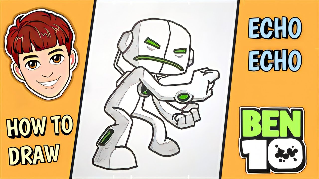 𝗵𝗼𝘄 𝘁𝗼 𝗱𝗿𝗮𝘄 𝗲𝗰𝗵𝗼 𝗲𝗰𝗵𝗼 𝗳𝗿𝗼𝗺 𝗕𝗲𝗻 10 𝘂𝗹𝘁𝗶𝗺𝗮𝘁𝗲 𝗮𝗹𝗶𝗲𝗻 𝗶𝗻 2022!