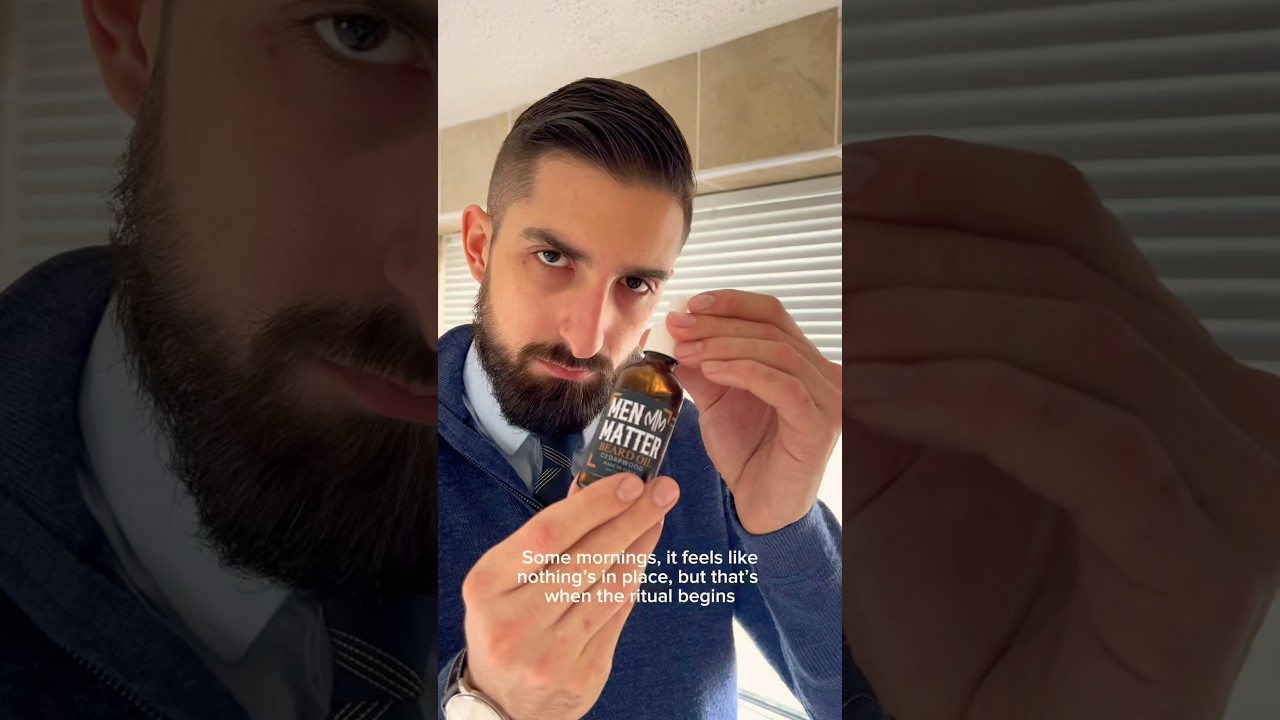 Men’s grooming ritual ✨