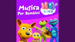 Video thumbnail of "HeyKids Canzoni Per Bambini - Un Cocomero Tondo Tondo"