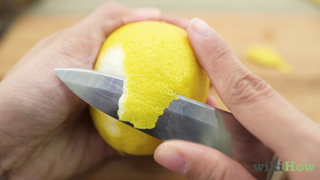 4 Ways To Zest A Lemon Wikihow