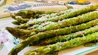 Roasted Asparagus with Parmesan