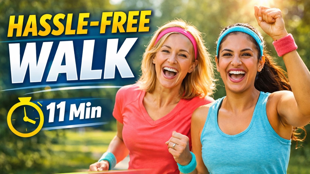 HASSLE-FREE LOW IMPACT WALK ✨ 11 Min Feel-Good Workout