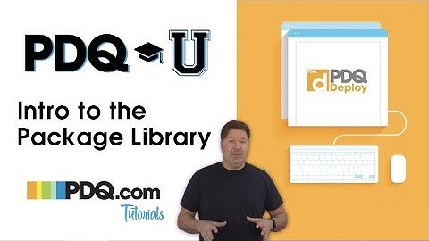 Introduction to the Package Library in PDQ Deploy