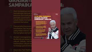 Ganjar Siap Tepati Tiga Janji Ini. #shorts #short #jokowi