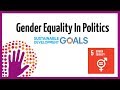 Gender equality in politics