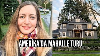 Ameri̇kada Mahalle Turu Amerikan Evleri Ve Sokak Manzaraları Amerikada Yaşam