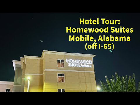 Road Trip Hotel Tour: Homewood Suites, Mobile Alabama, off I-65