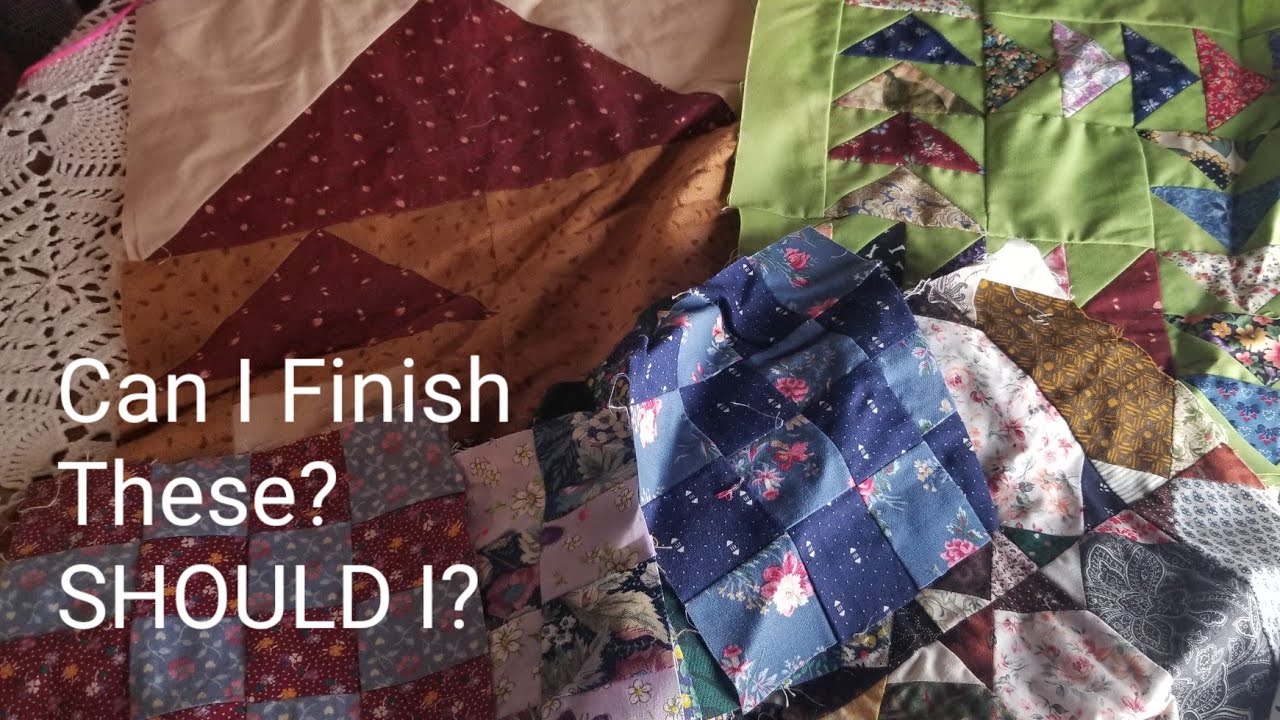 Одеяла, о которых я забыла, что шью.