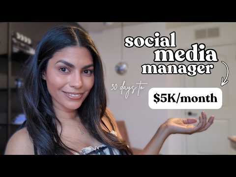 How I'd Earn $5K+ a Month as a Social Media Manager in 2026 (Step-by-Step Plan)