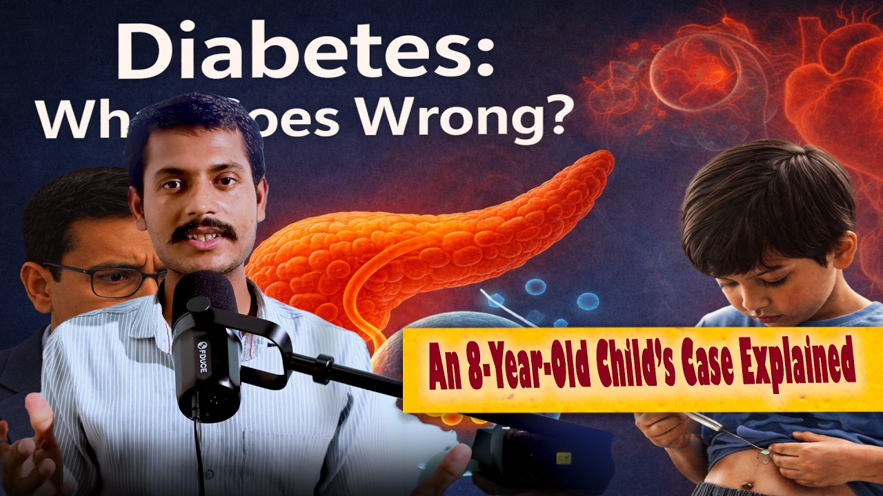 Diabetes Explained Through an 8-Year-Old Child | Pathophysiology, Symptoms & Complications