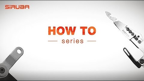 SiRUBA HOW TO series ：Adjust the cutter of C007 series interlock stitch machine.