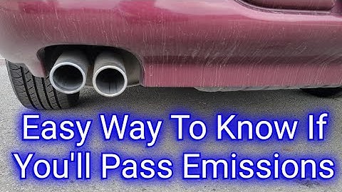 Easy Way To Know If Your Car Will Pass The Emissions Smog Test