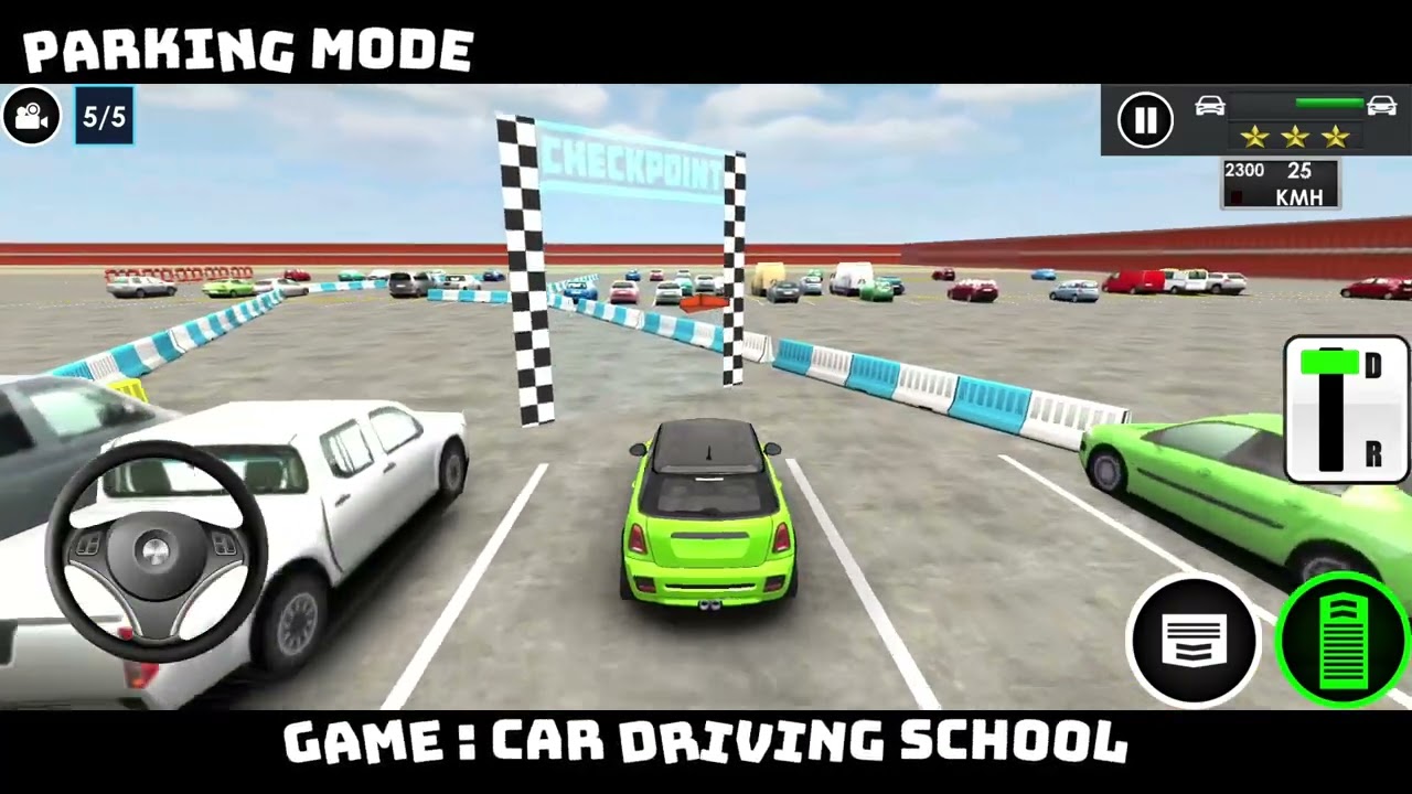 Parking Level 1 | Car Driving School : Car Games