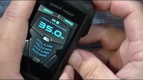Aegis x- settings and function of each button