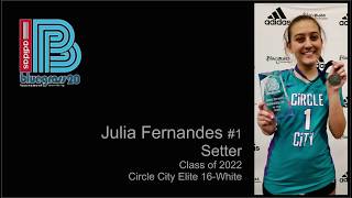 Julia Fernandes - Setter - Bluegr Tournament 2020 - Louisville Ky