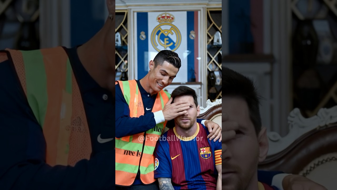 Ronaldo Redecorate Messi’s House