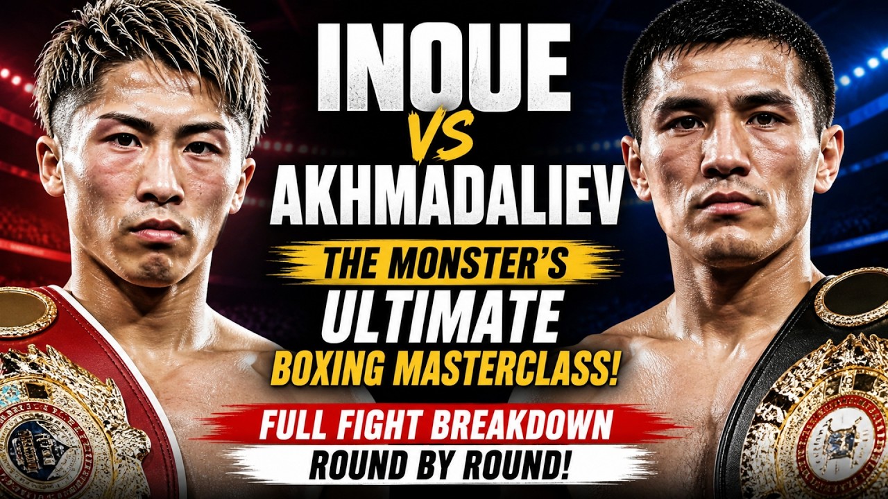 INOUKE vs AKHMADALIEV ポスター B2 Boxing Results: Murodjon