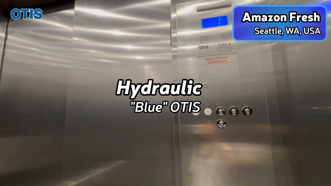 [GA] OTIS Hydraulic Elevator - Amazon Fresh (Jackson St), Seattle, WA, USA