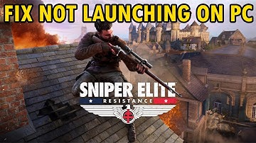 Fix Sniper Elite: Resistance Won