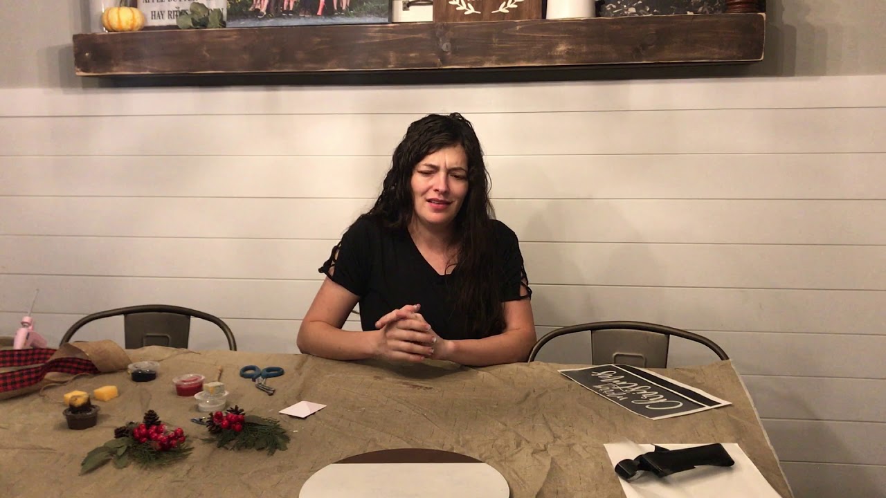 DIY Merry Christmas Door Hanger