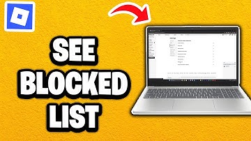 How to See Blocked User List on Roblox - PC & Laptop (Fastest Guide)
