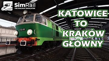 Katowice to Kraków Główny  DETOUR Train Gameplay | SimRail The Railway Simulator .