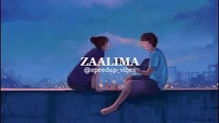 Zaalima [ SPED UP ] || Arijit Singh