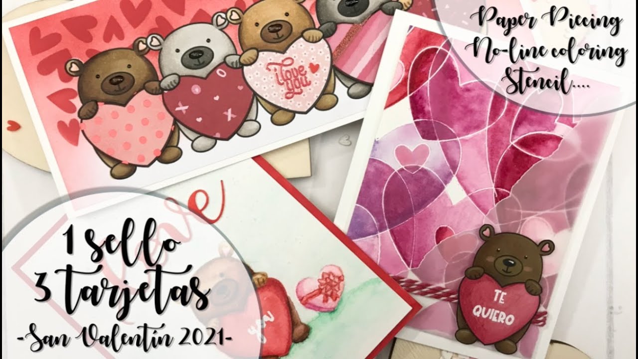 1 Sello, 3 Tarjetas | San Valentín 2021 💝
