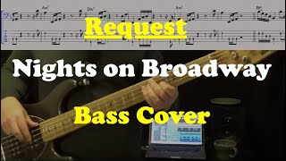 Nights On Broadway (Karaoke) - Bee Gees - Bass Cover - Request