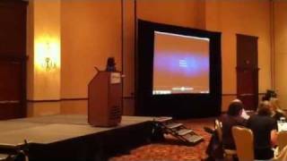 Lena West of InfluenceExpansion.com delivering keynote in Las Vegas