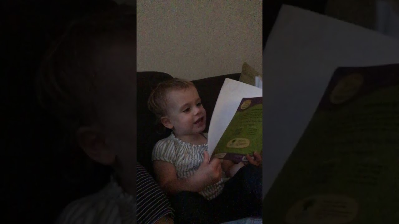 2 Year Old Daughter Reading Youtube 