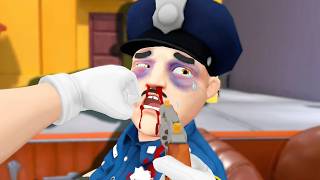 クレイジー過ぎるタクシードライバーが客をボコボコにする - Taxi DriverVR screenshot 1