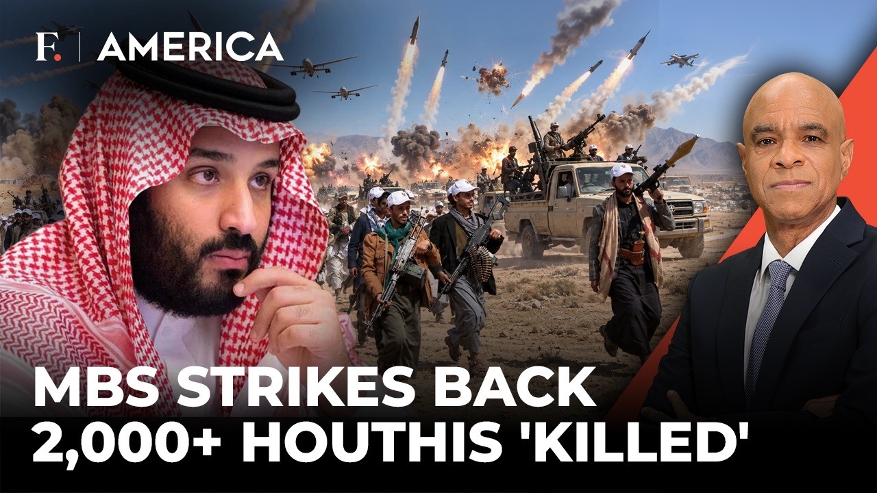 Saudi Bleeds Houthis; 2,000+ 'Killed'; Iran's Drone Scientists Eliminated | Firstpost America thumbnail