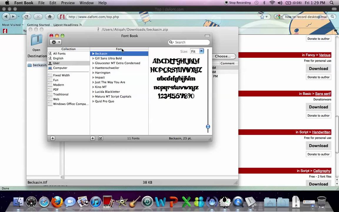 How To Fonts In Mac