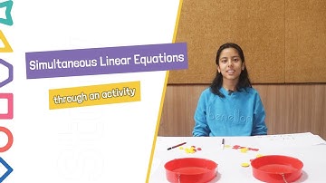 Simultaneous Linear Equations | Hands-on activity| Maths | Class 9 I Imperial World School