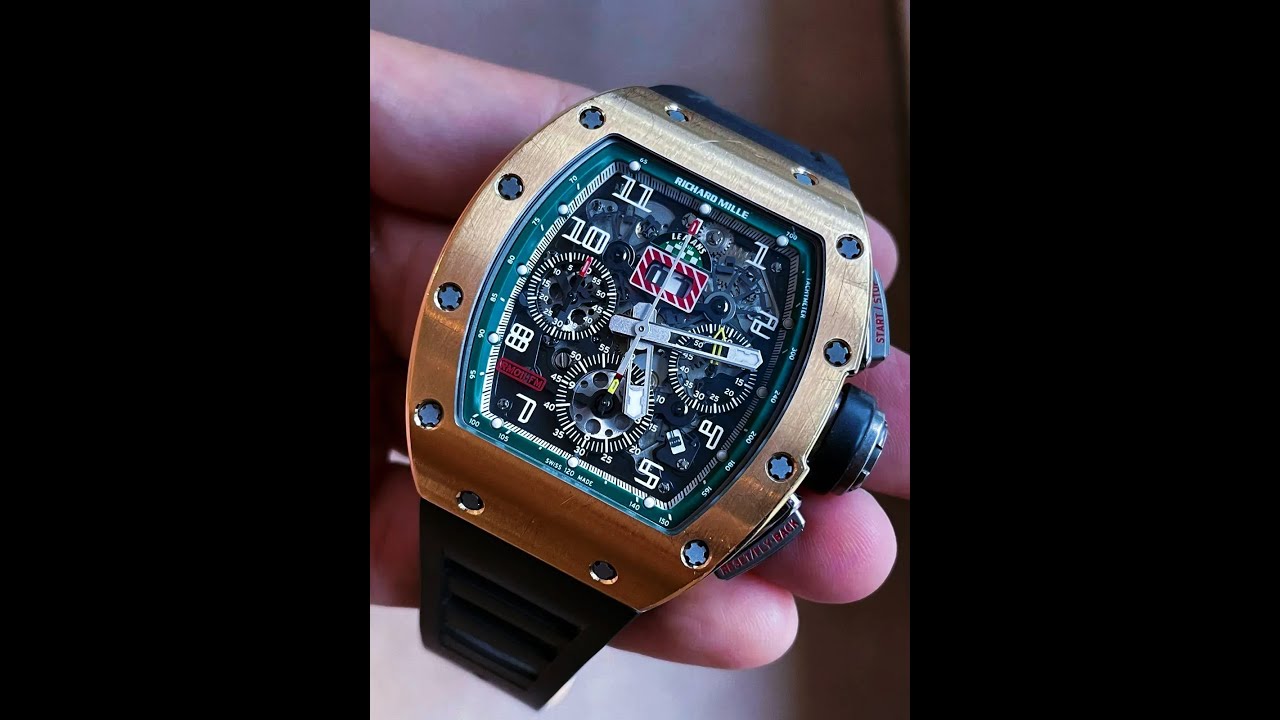 RM 011 Le Mans Rose Gold 