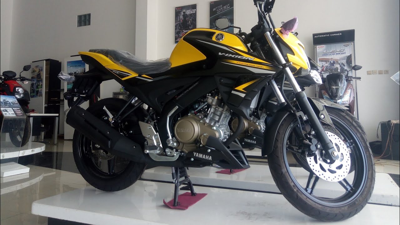 Full Review Warna Grafis Baru Yamaha All New Vixion Kuning 2018